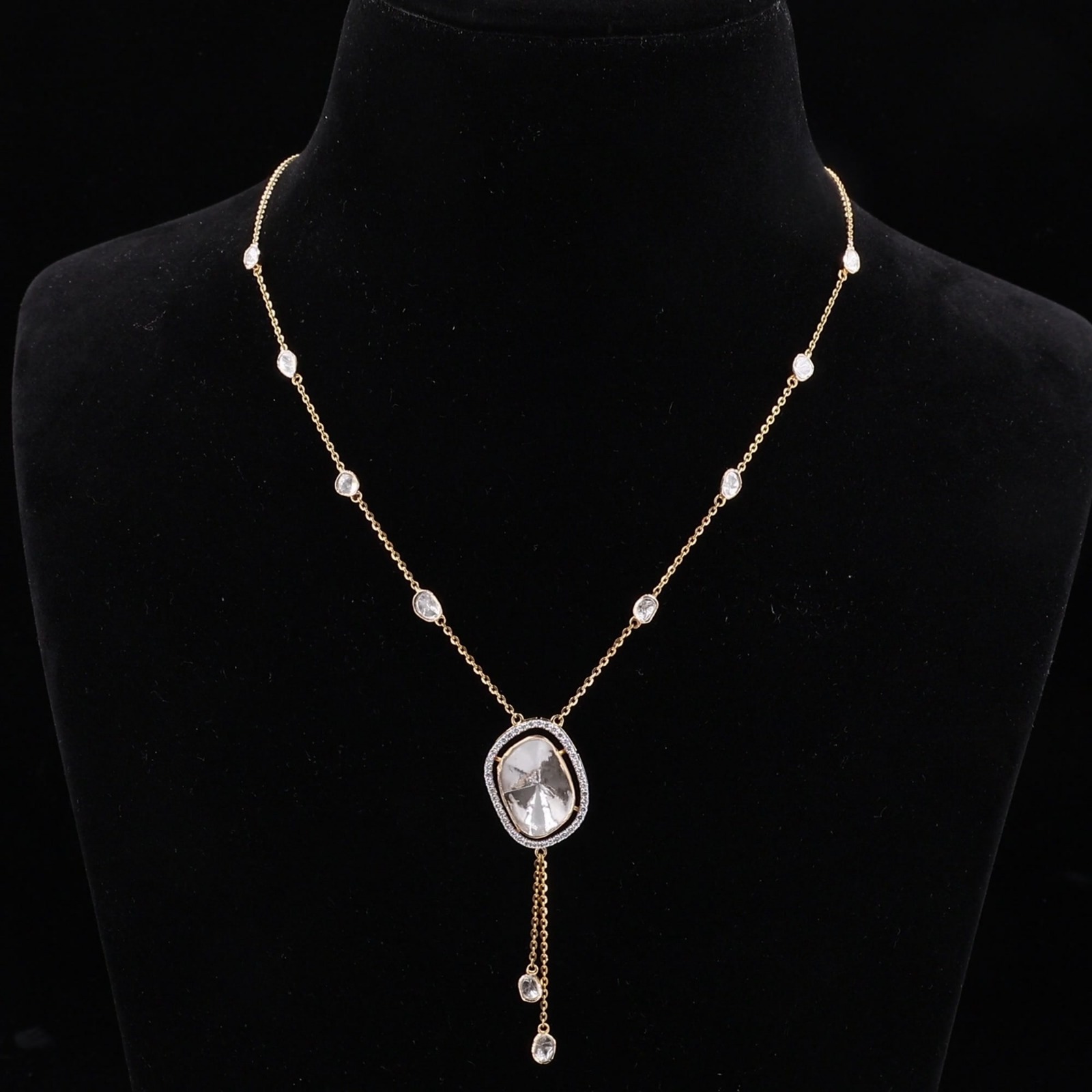 Polki Necklace Set